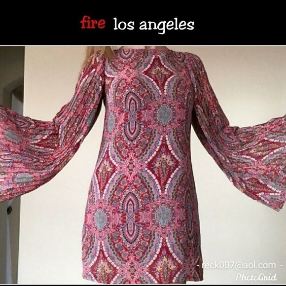 Fire Los Angeles Boho Dress - Picture 2 of 8